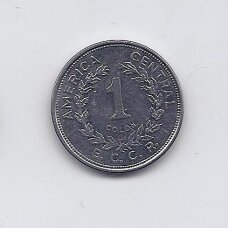 COSTA RICA 1 COLON 1991 KM # 210 XF COSTA RICA 1 COLON 1991 KM # 210 XF