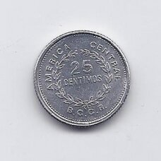 COSTA RICA 25 CENTIMOS 1983 KM # 188.3 VF COSTA RICA 25 CENTIMOS 1983 KM # 188.3 VF