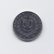 COSTA RICA 50 CENTIMOS 1990 KM # 209.1 VF COSTA RICA 50 CENTIMOS 1990 KM # 209.1 VF