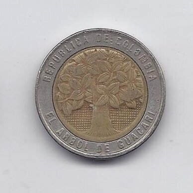 COLOMBIA 500 PESOS 1994 KM # 286 VF 1