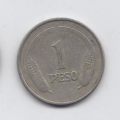COLOMBIA 1 PESO 1978 KM # 258 F