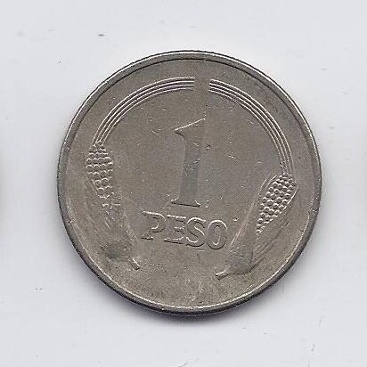 COLOMBIA 1 PESO 1976 KM # 258 F