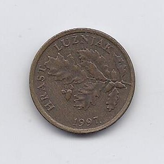 CROATIA 5 LIPA 1997 KM # 5 VF 1