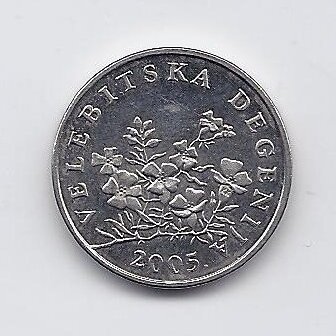 CROATIA 50 LIPA 2005 KM # 8 XF 1