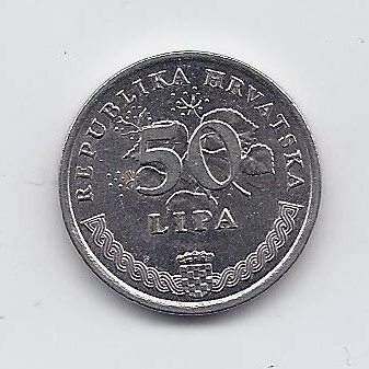 CROATIA 50 LIPA 1995 KM # 8 XF