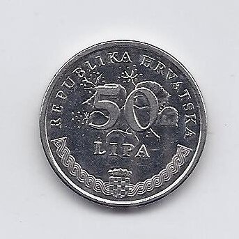 CROATIA 50 LIPA 2003 KM # 8 XF
