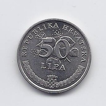 KROATIJA 50 LIPA 2007 KM # 8 XF