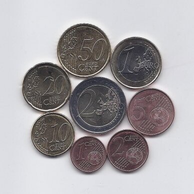 KROATIJA 2023 m. euro monetų rinkinys 1