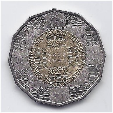 CROATIA 25 KUNA 2016 KM # 111 AU 25th Independence anniversary