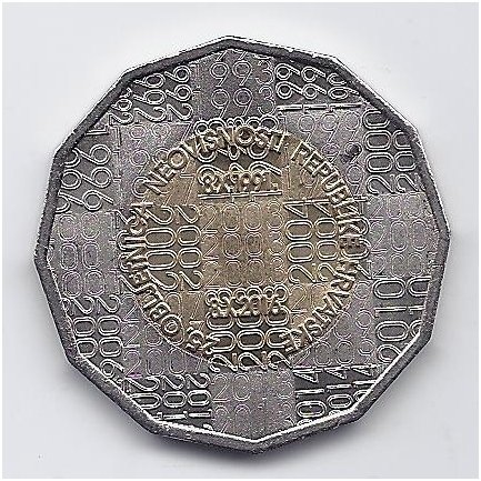 CROATIA 25 KUNA 2016 KM # 111 AU 25th Independence anniversary