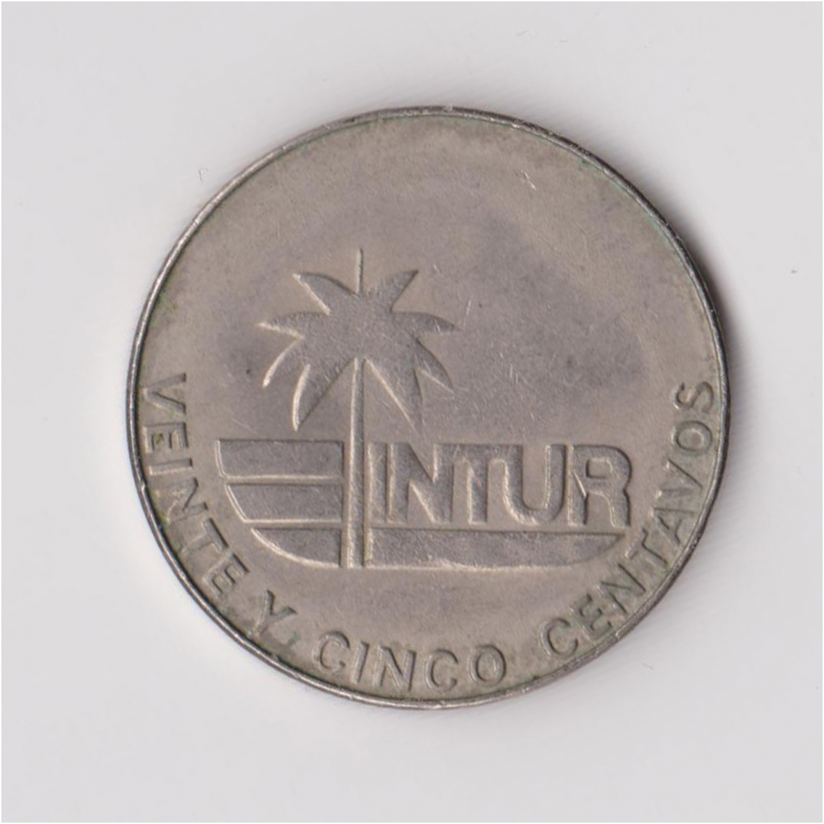 KUBA 25 CENTAVOS 1981 KM # 417 VF