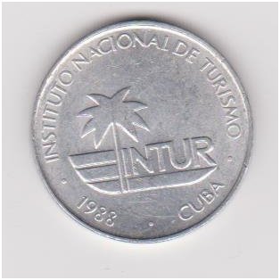 KUBA 10 CENTAVOS 1988 KM # 416 VF 1