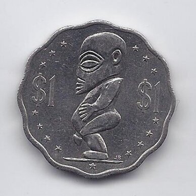 KUKO SALOS 1 DOLLAR 1992 KM # 37 VF