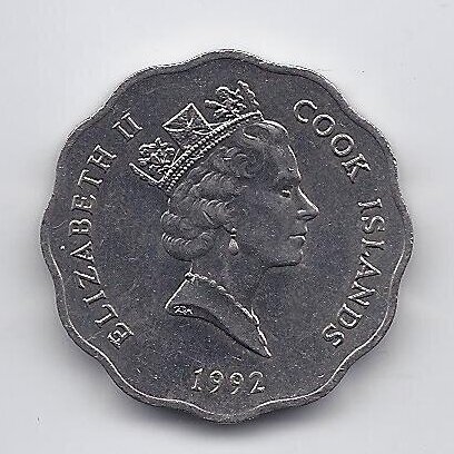 KUKO SALOS 1 DOLLAR 1992 KM # 37 VF 1