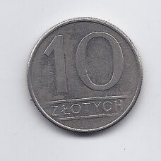 POLAND 10 ZLOTYCH 1987 Y # 152.1 VF/XF POLAND 10 ZLOTYCH 1987 Y # 152.1 VF/XF