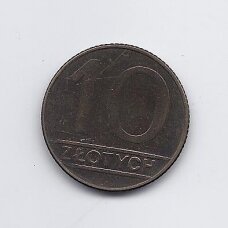 POLAND 10 ZLOTYCH 1989 Y # 152.2 F/VF POLAND 10 ZLOTYCH 1989 Y # 152.2 F/VF