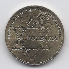 LENKIJA 2 ZLOTAI 2008 Y # 633 AU Varšuvos geto sukilimas