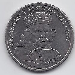 POLAND 100 ZLOTYCH 1986 Y # 160 XF Wladysław I Lokietek