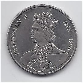 POLAND 100 ZLOTYCH 1985 Y # 155 XF King Przemyslaw II