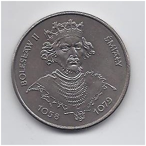 POLAND 50 ZLOTYCH 1981 Y # 124 XF/AU Bolesław II Smialy