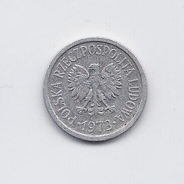 POLAND 10 GROSZY 1973 Y # AA47 VF 1