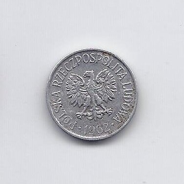 POLAND 5 GROSZY 1962 Y # A46 VF 1