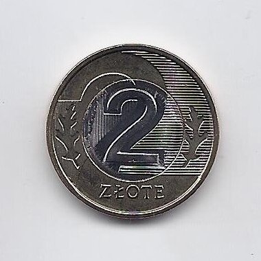 POLAND 2 ZLOTE 2018 Y # 283 UNC