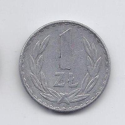 POLAND 1 ZLOTY 1978 Y # 49.1 VF
