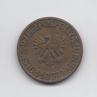 POLAND 5 ZLOTYCH 1976 Y # 81.1 VF 1