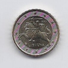 LIETUVA 10 EURO CENTŲ 2017 KM # 208 UNC