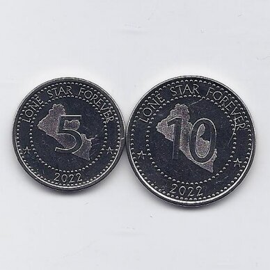 LIBERIA 2022 two coins set