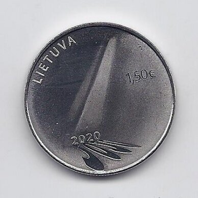 LITHUANIA 1.50 EURO 2020 KM # new HOPE COIN 1