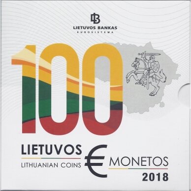 LITHUANIA 2018 official euro coin set