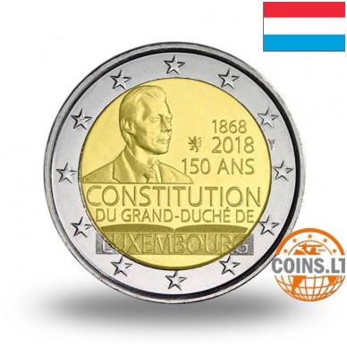 LUXEMBOURG 2 EURO 2018 CONSTITUTION