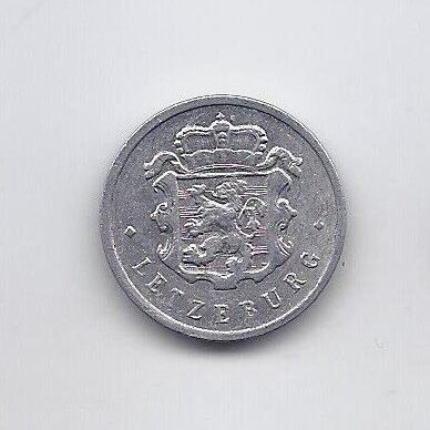 LUXEMBOURG 25 CENTIMES 1972 KM # 45a XF 1