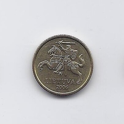LITHUANIA 10 CENTŲ 2006 KM # 106 VF/XF 1