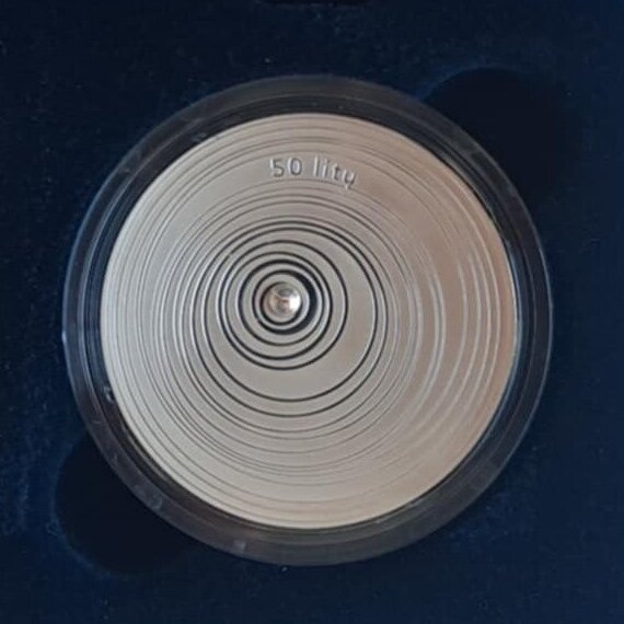 LITHUANIA 50 LITU 2014 KM # new PROOF Form 1