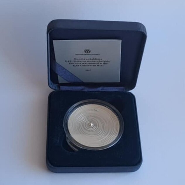 LITHUANIA 50 LITU 2014 KM # new PROOF Form