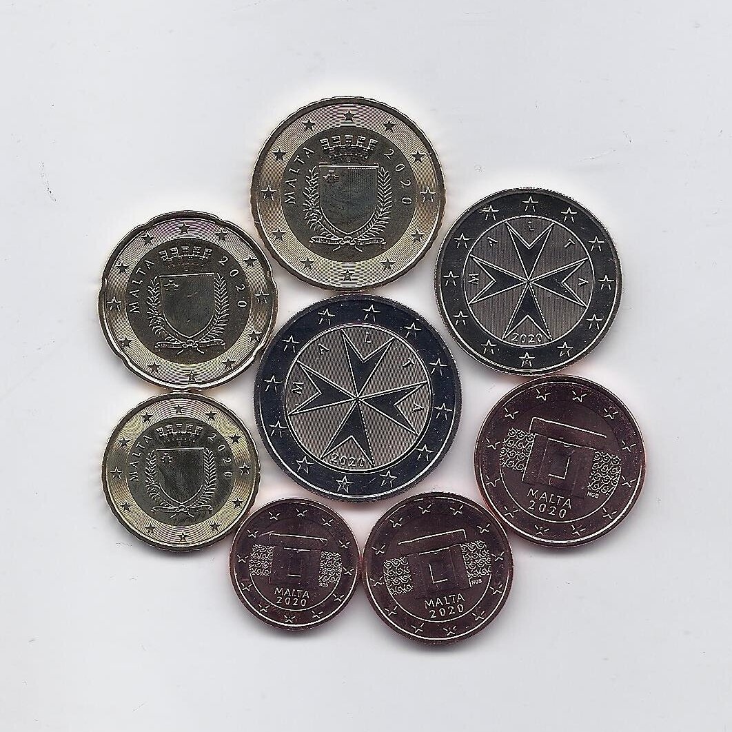 MALTA 2020 m. euro monetų rinkinys