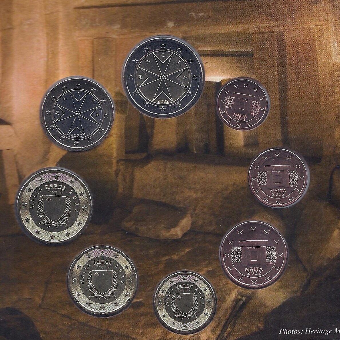 MALTA 2022 Official bank set 1
