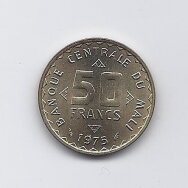 MALIS 50 FRANCS 1975 KM # 9 AU