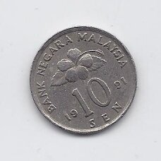 MALAIZIJA 10 SEN 1991 KM # 51 VF