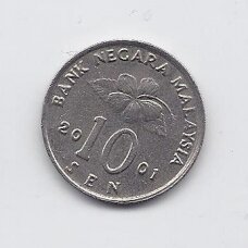 MALAIZIJA 10 SEN 2001 KM # 51 VF