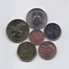 MALAVIS 1995 - 2004 m. 6 monetų rinkinys