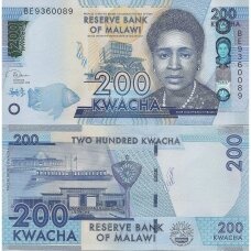 MALAVIS 200 KWACHA 2020 P # 60-new UNC