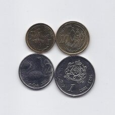 MAROKAS 2002 - 2011 m. 4 monetų rinkinys