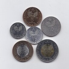 MAURITANIJA 1973 - 2014 m. 6 monetų rinkinys