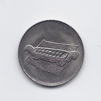 MALAYSIA 10 SEN 2000 KM # 51 F/VF 1