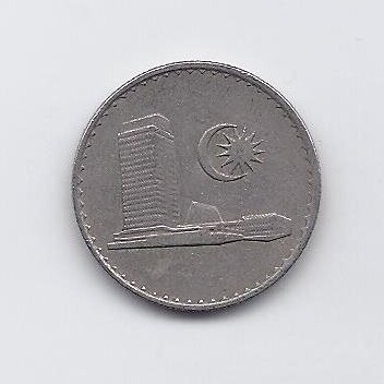 MALAYSIA 10 SEN 1976 KM # 3 VF 1