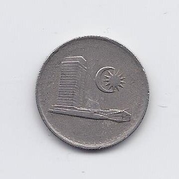 MALAYSIA 10 SEN 1982 KM # 3 VF 1